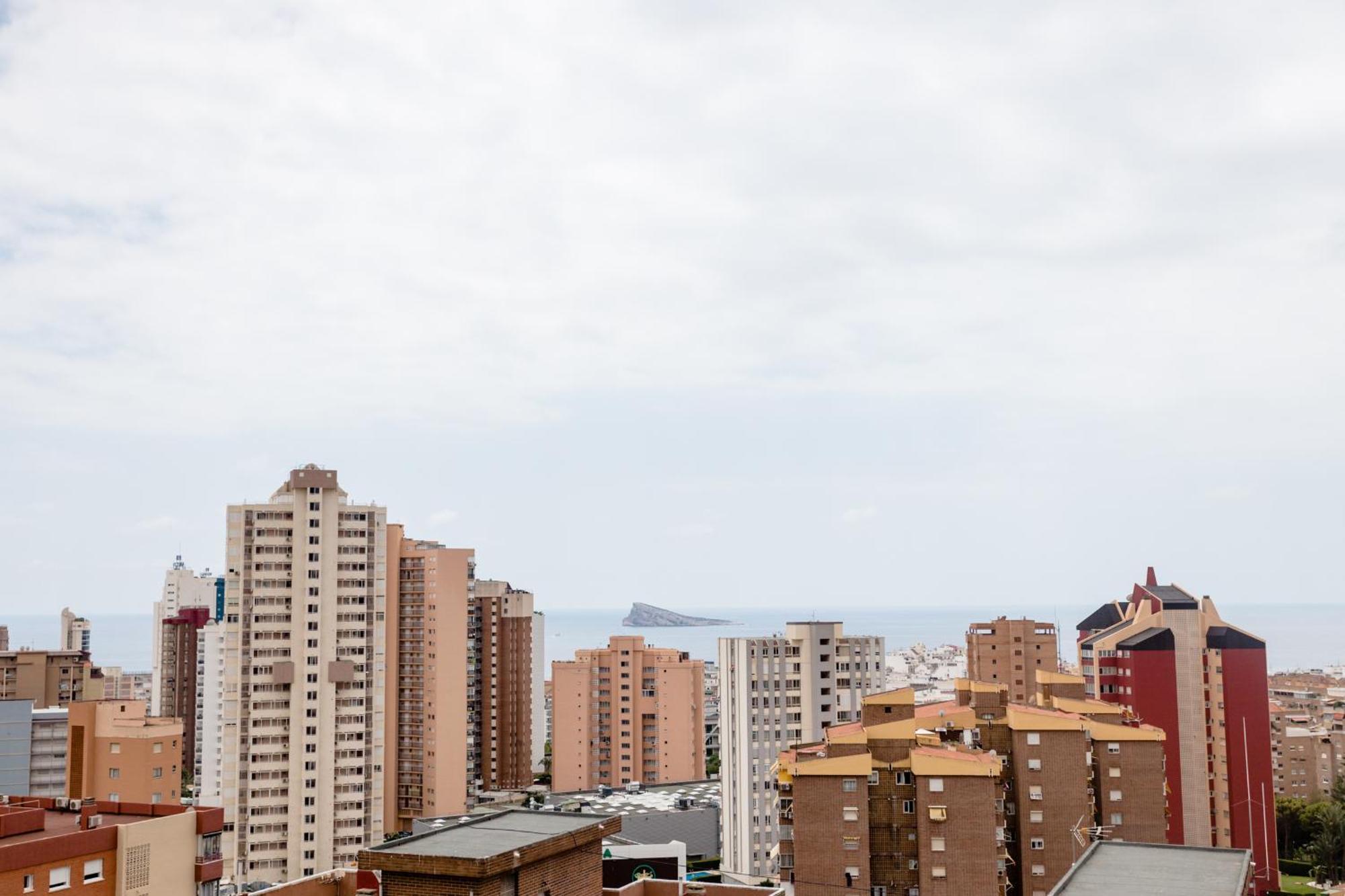 Great Panoramic View Studio Apartment Benidorm Exterior photo