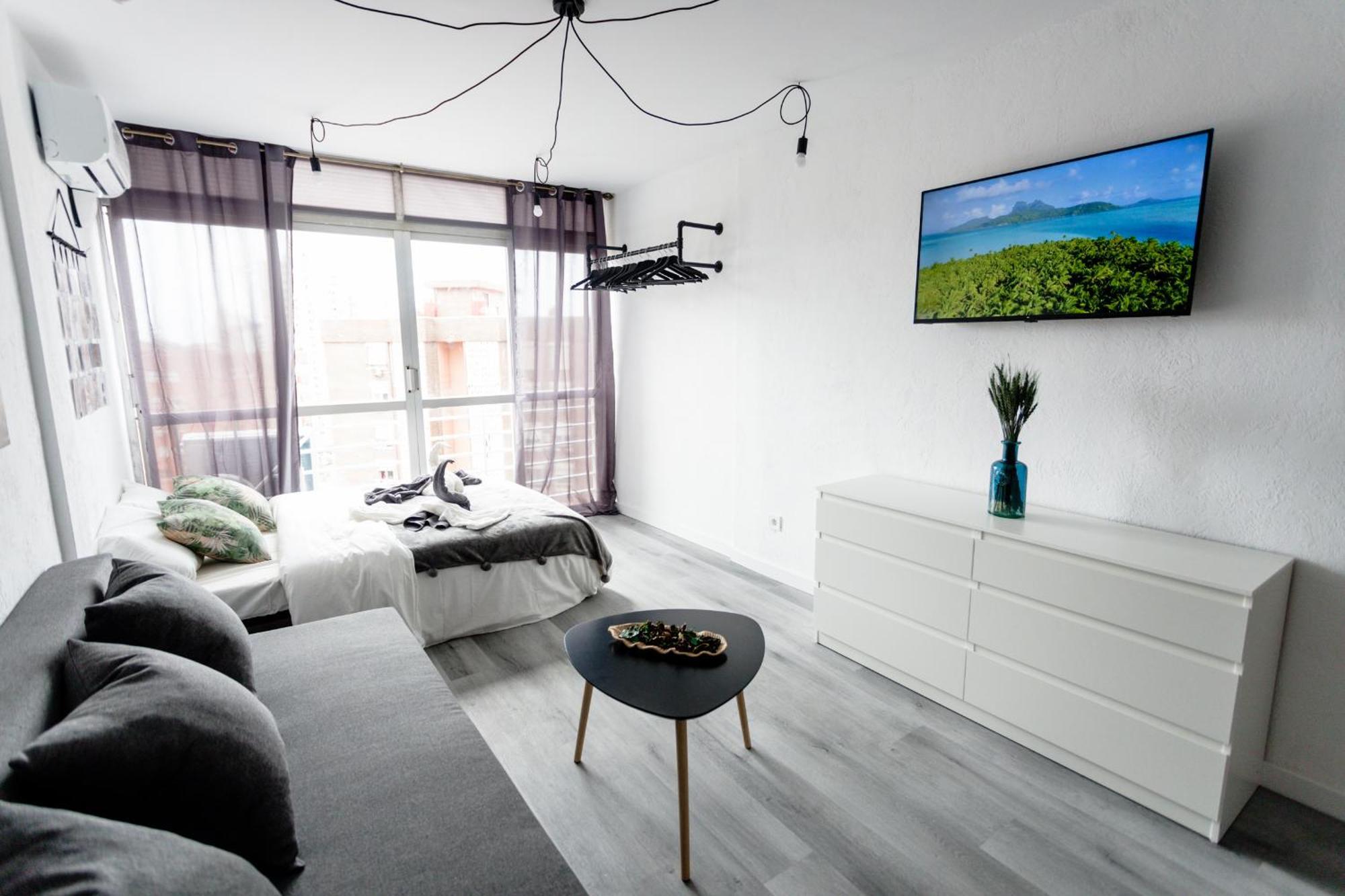 Great Panoramic View Studio Apartment Benidorm Exterior photo